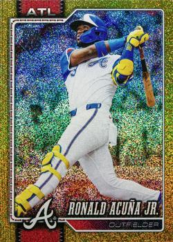Ronald Acuna Jr. [Gold Sandglitter] #50