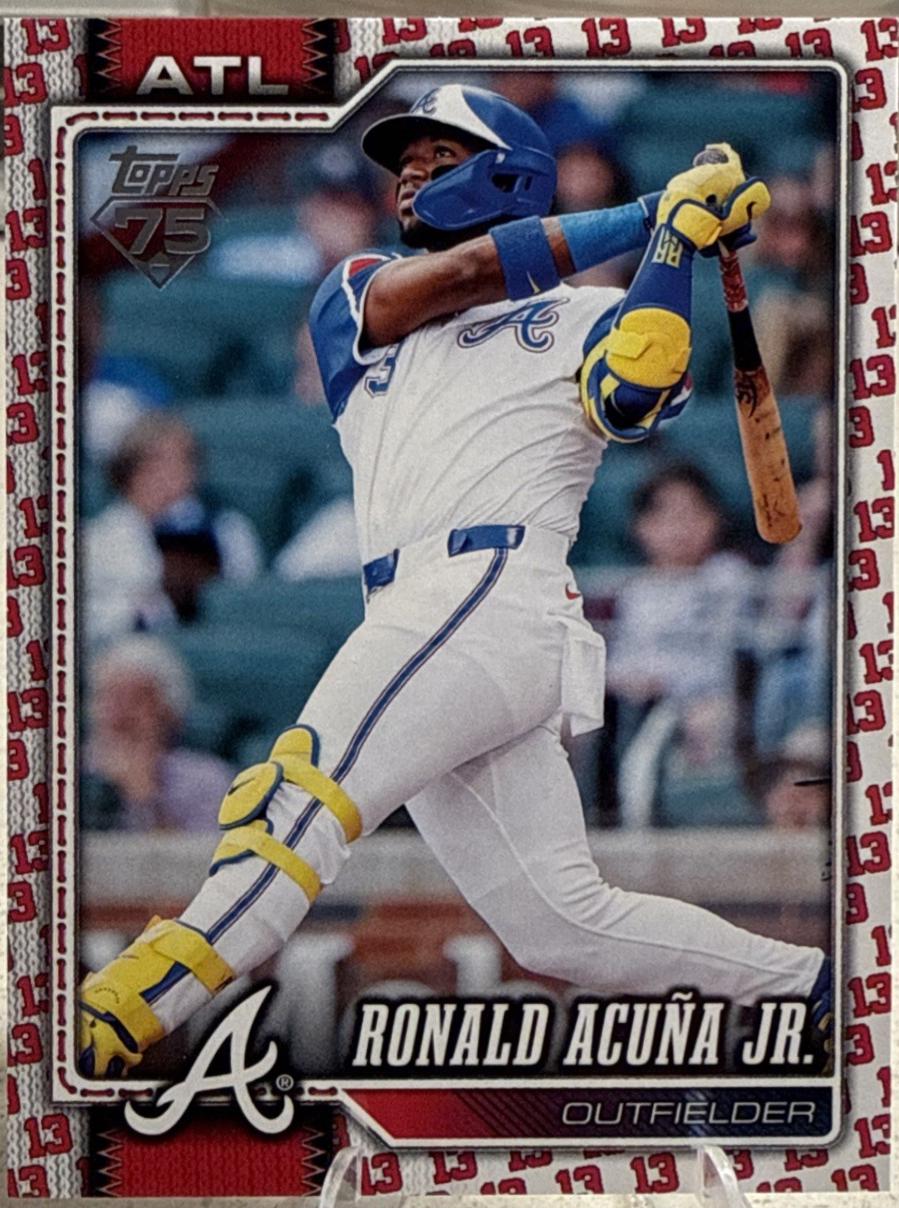 Ronald Acuna Jr. [Player Number Variation] #50