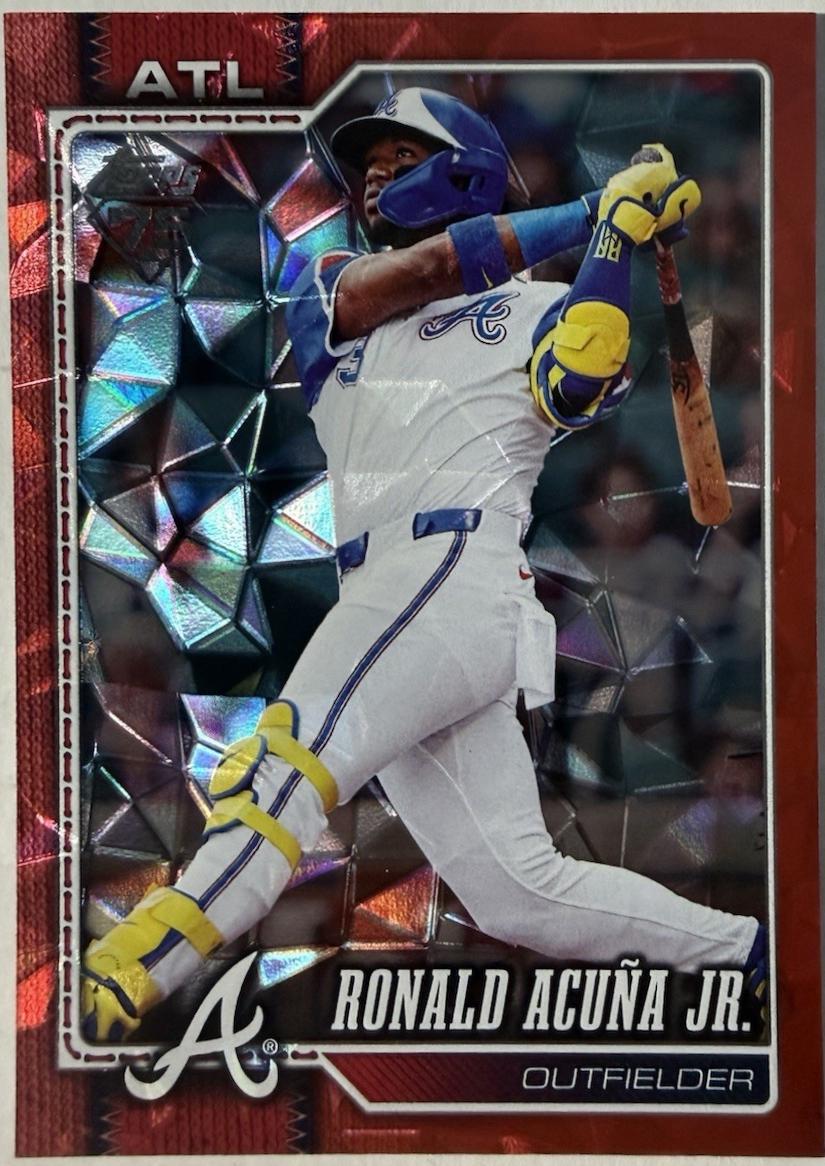 Ronald Acuna Jr. [Red Diamante] #50