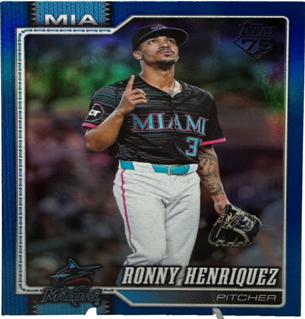 Ronny Henriquez [Blue Rainbow] #290