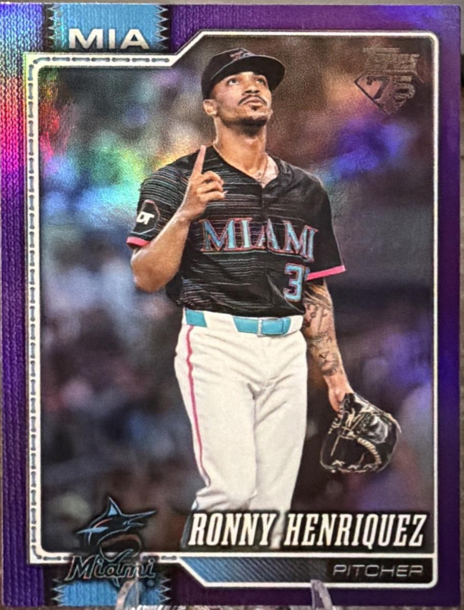 Ronny Henriquez [Purple Rainbow] #290
