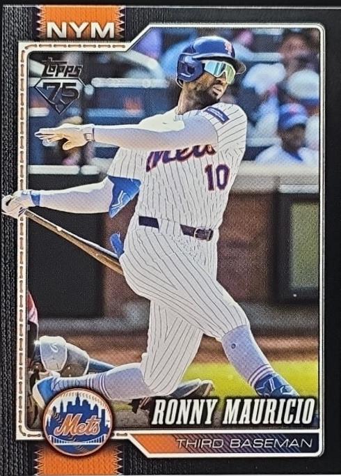 Ronny Mauricio [Black Border] #159