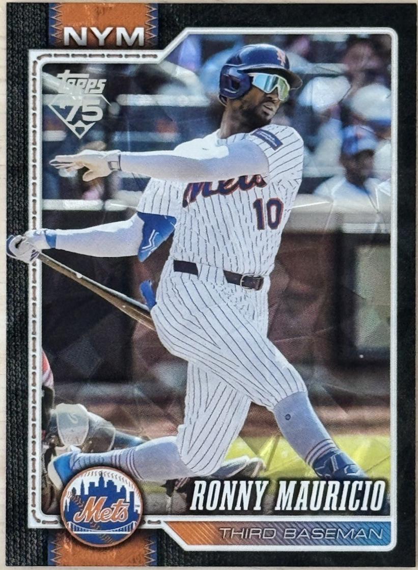 Ronny Mauricio [Black Diamante] #159