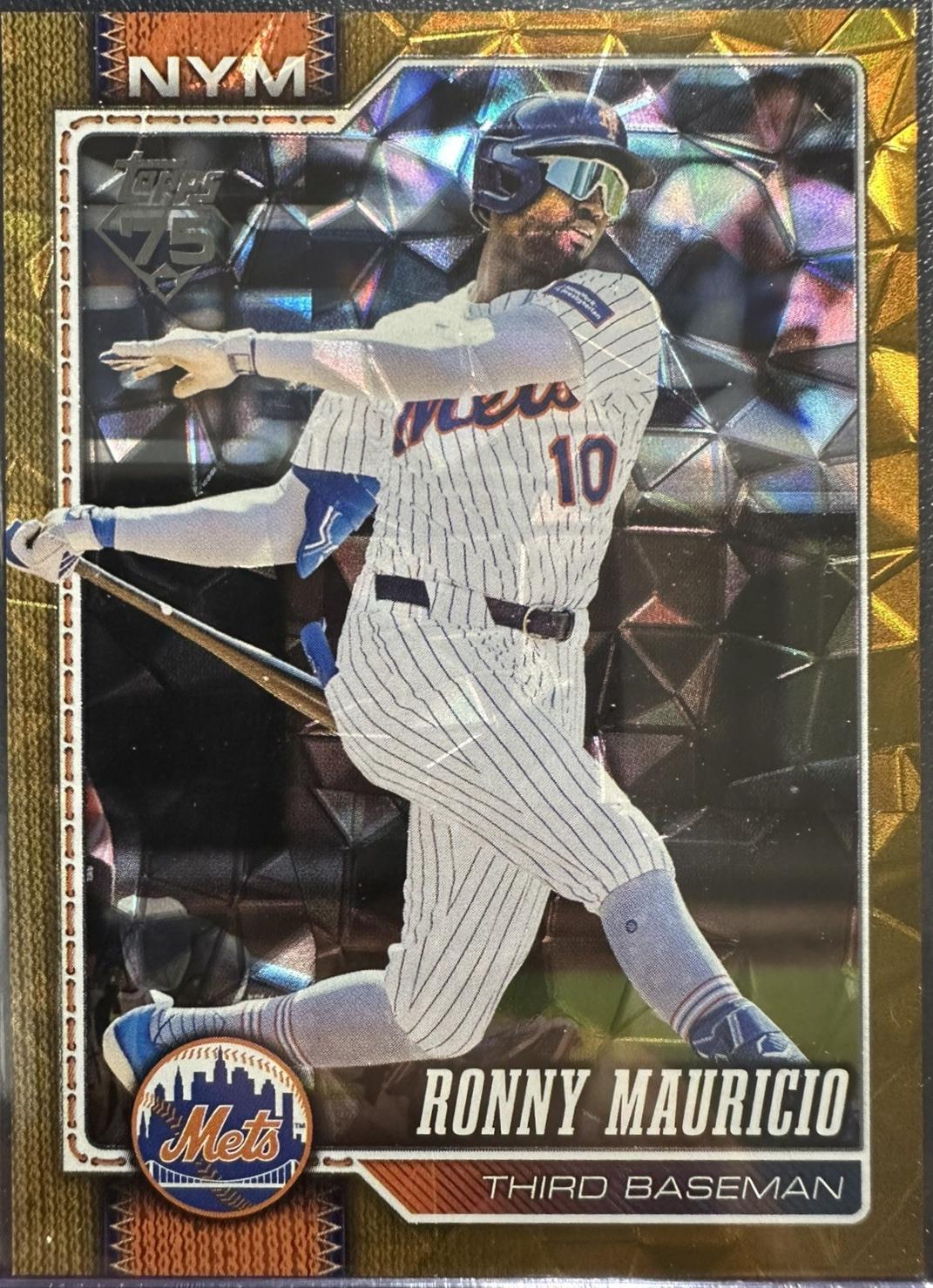 Ronny Mauricio [Gold Sandglitter] #159