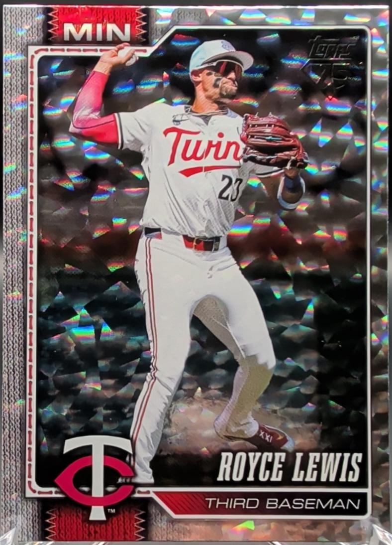 Royce Lewis [Silver Crackleboard] #115