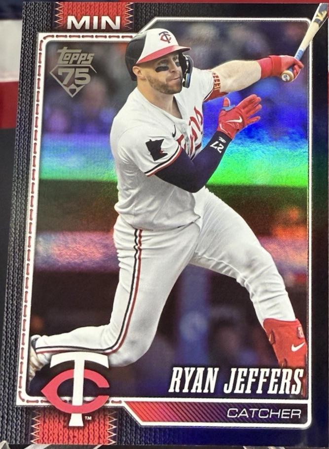 Ryan Jeffers [Black Sandglitter] #315