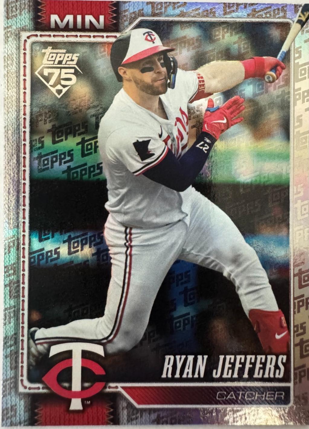 Ryan Jeffers [Topps Foil Pattern] #315