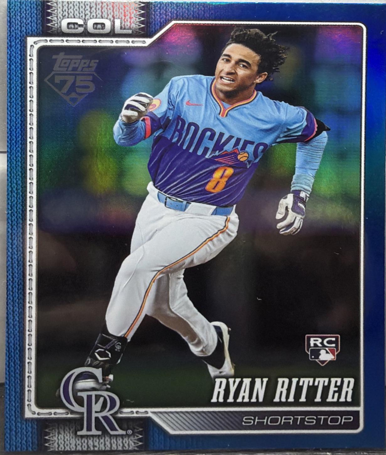 Ryan Ritter [Blue Holo] #18