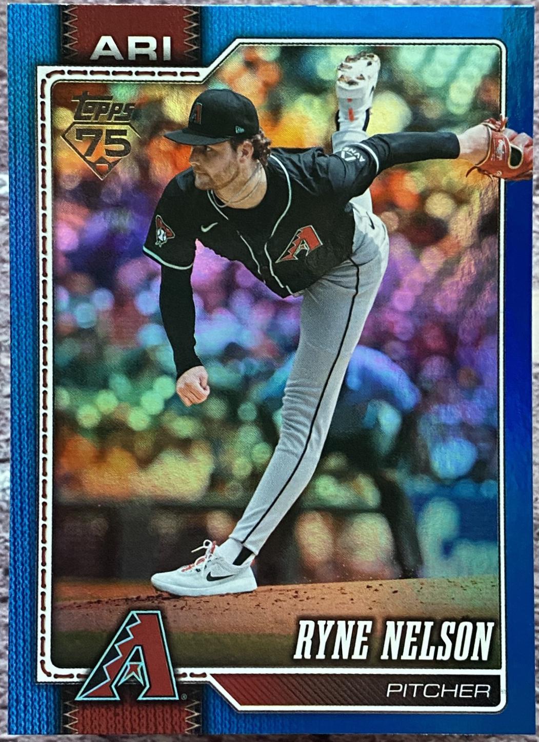 Ryne Nelson [Blue Rainbow] #114