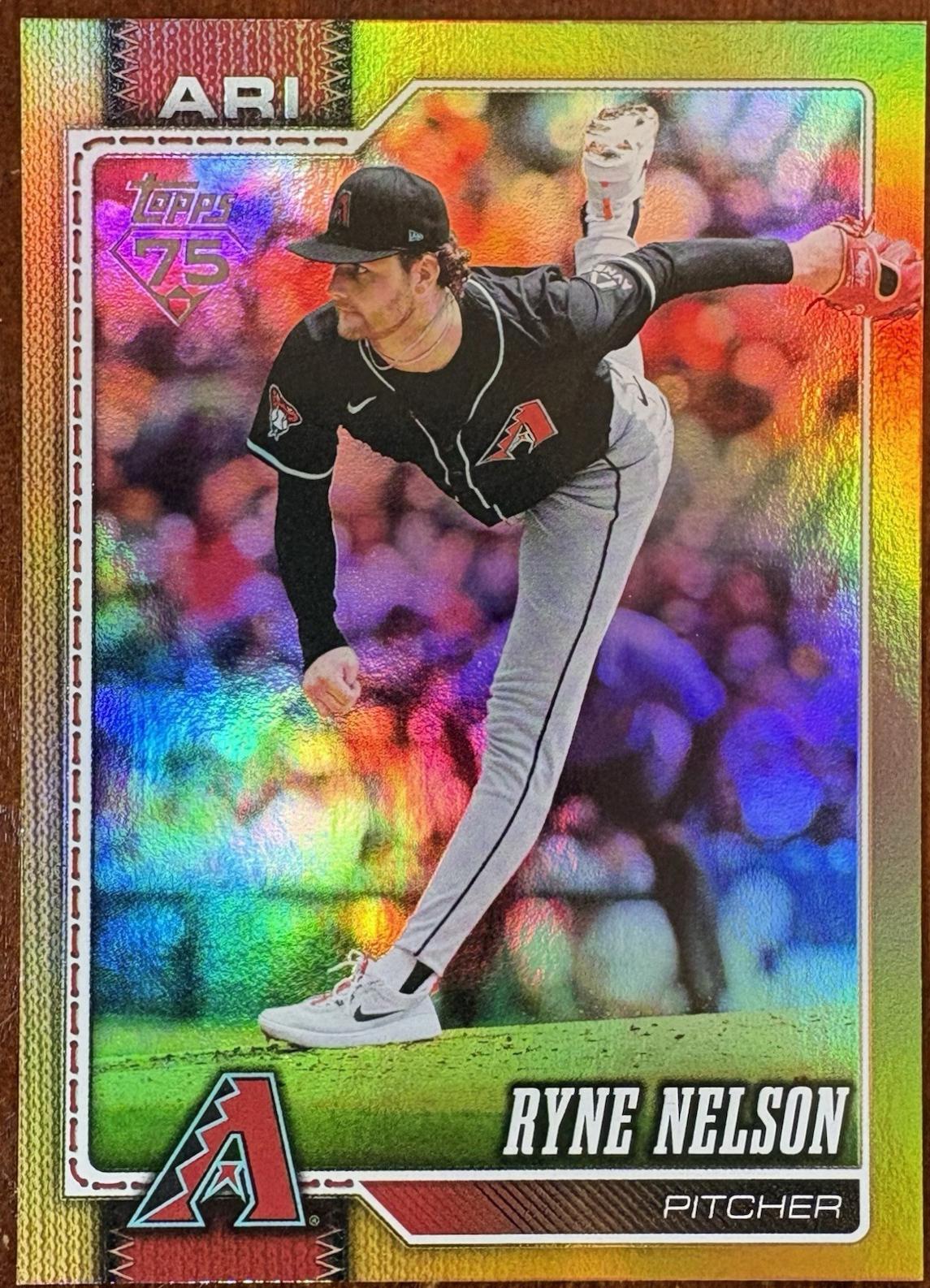 Ryne Nelson [Gold Rainbow] #114