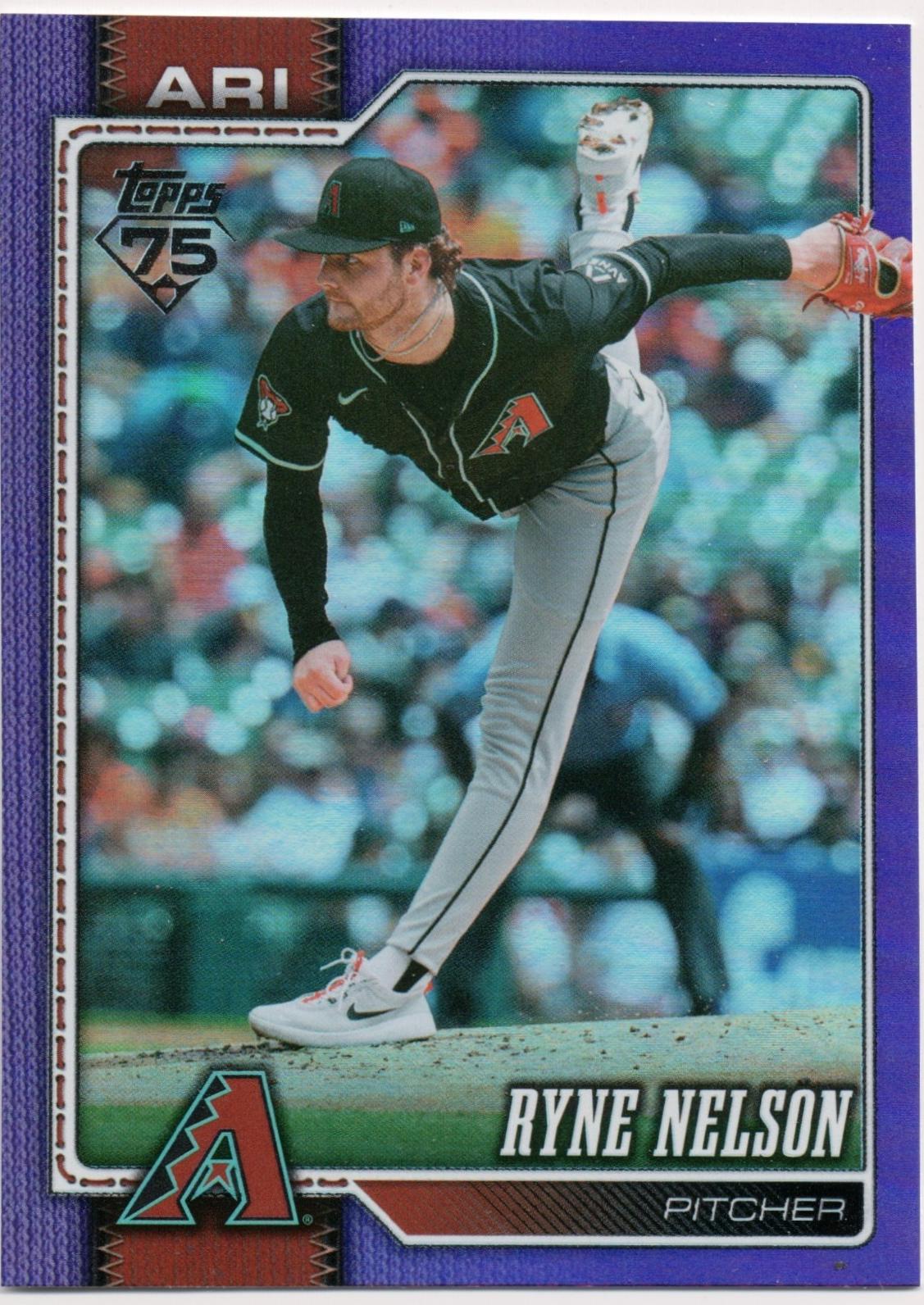 Ryne Nelson [Purple Rainbow] #114