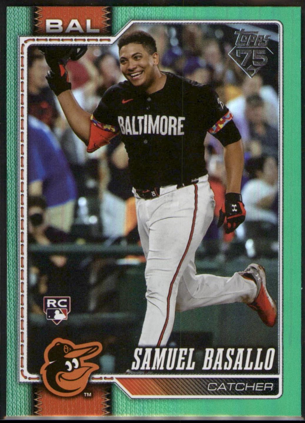 Samuel Basallo [Green Holo] #104