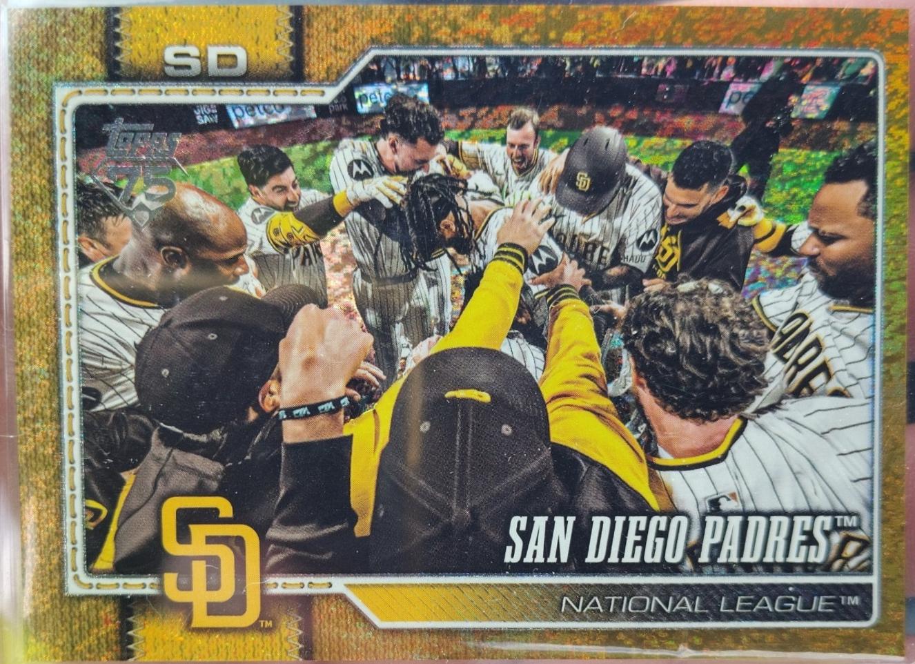 San Diego Padres [Gold Holo] #292