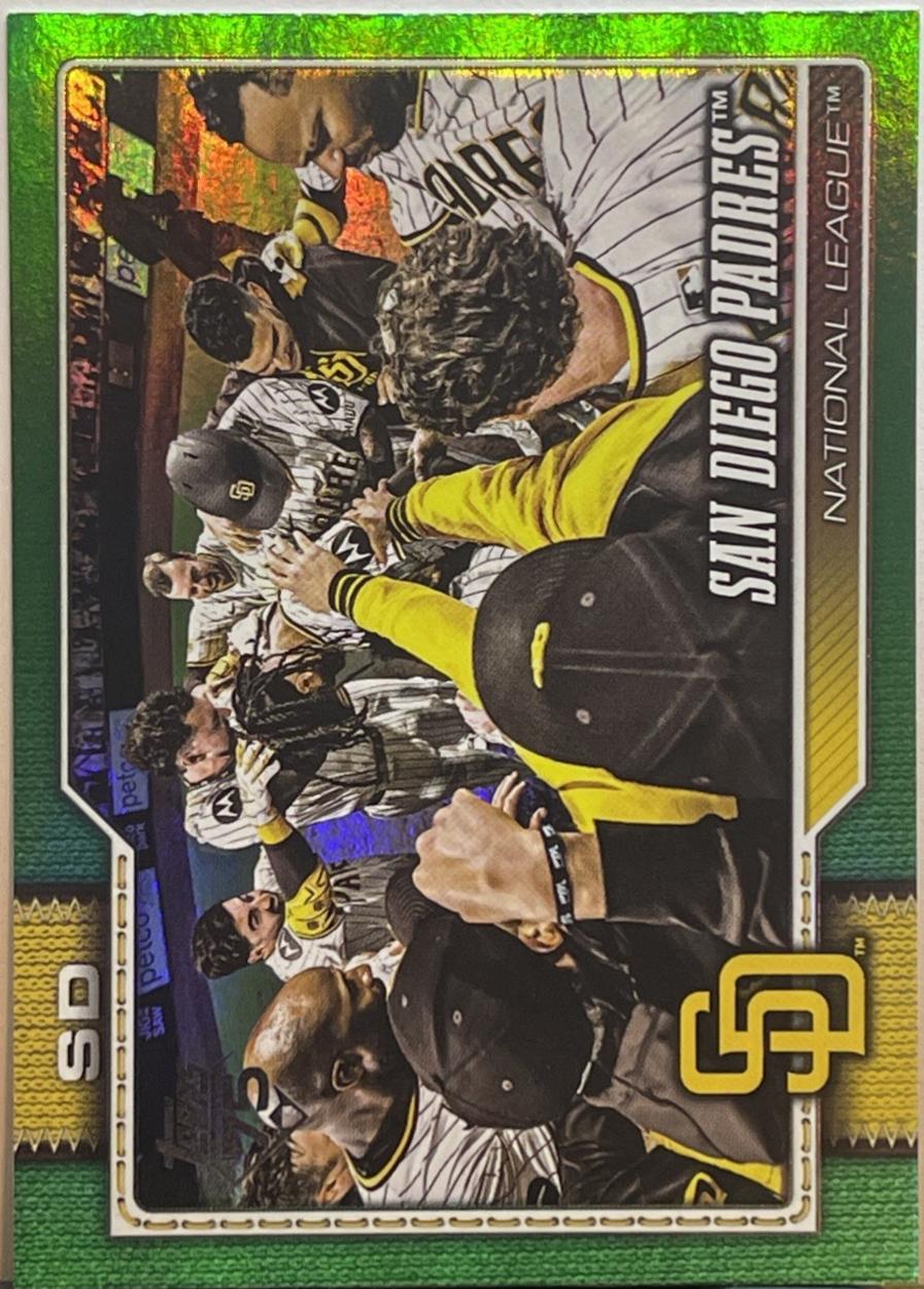 San Diego Padres [Green Rainbow] #292