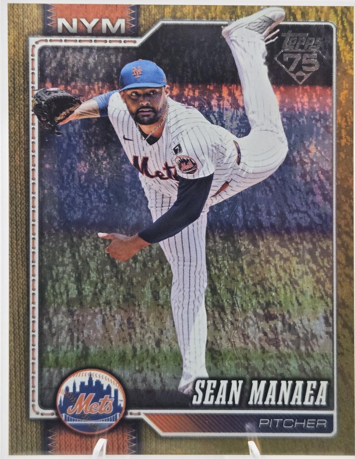 Sean Manaea [Gold Sandglitter] #332