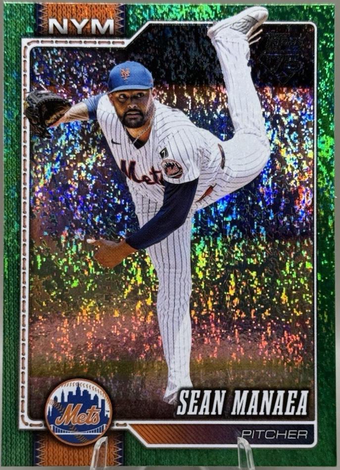 Sean Manaea [Green Diamante] #332
