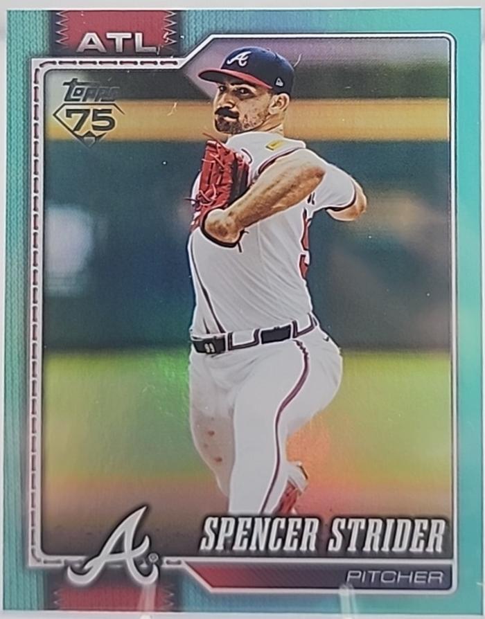Spencer Strider [Aqua Rainbow] #79
