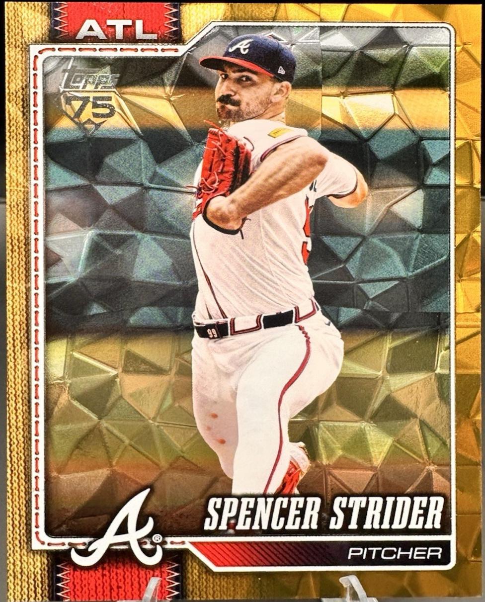 Spencer Strider [Gold Diamante] #79