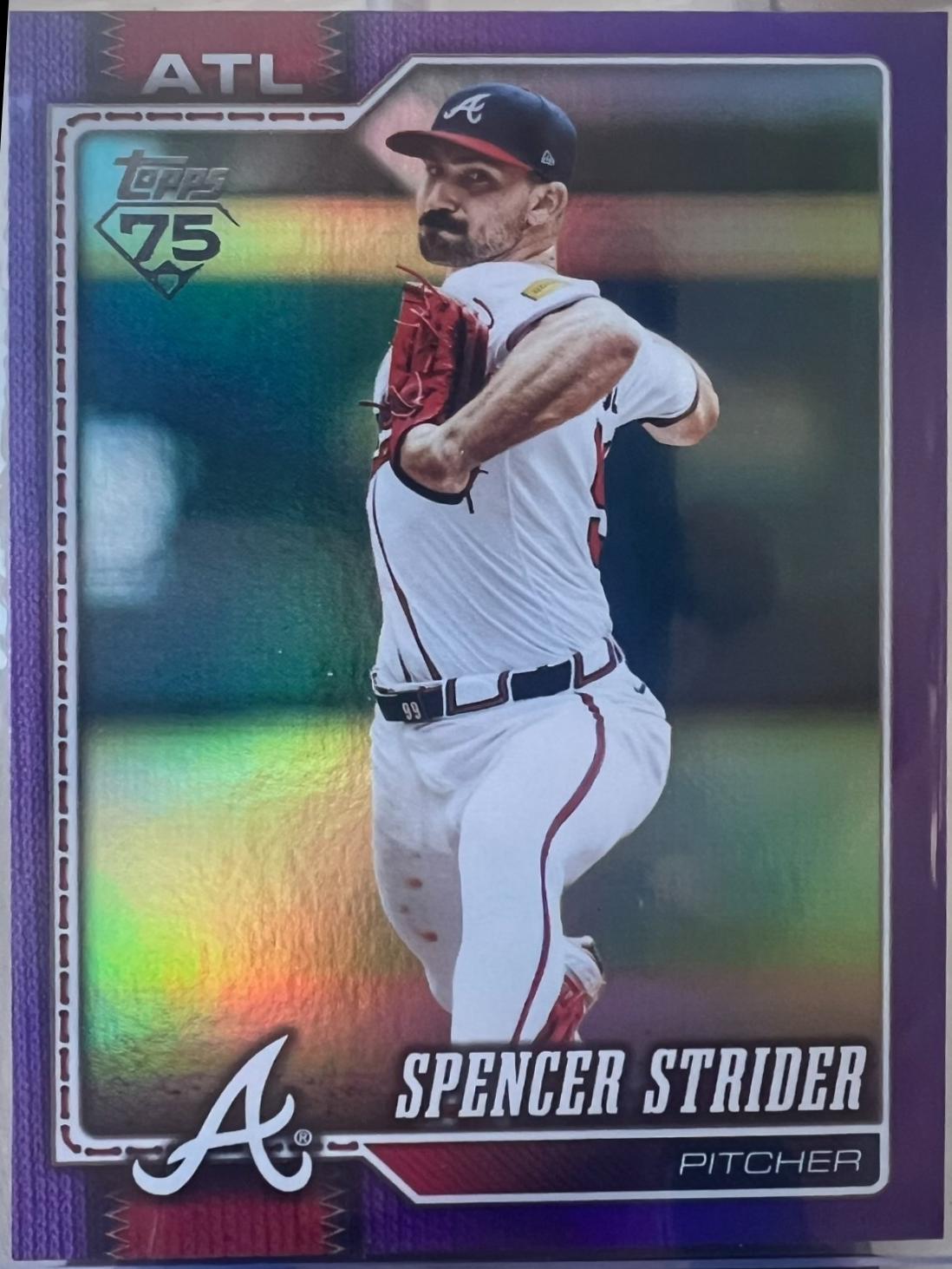 Spencer Strider [Purple Rainbow] #79