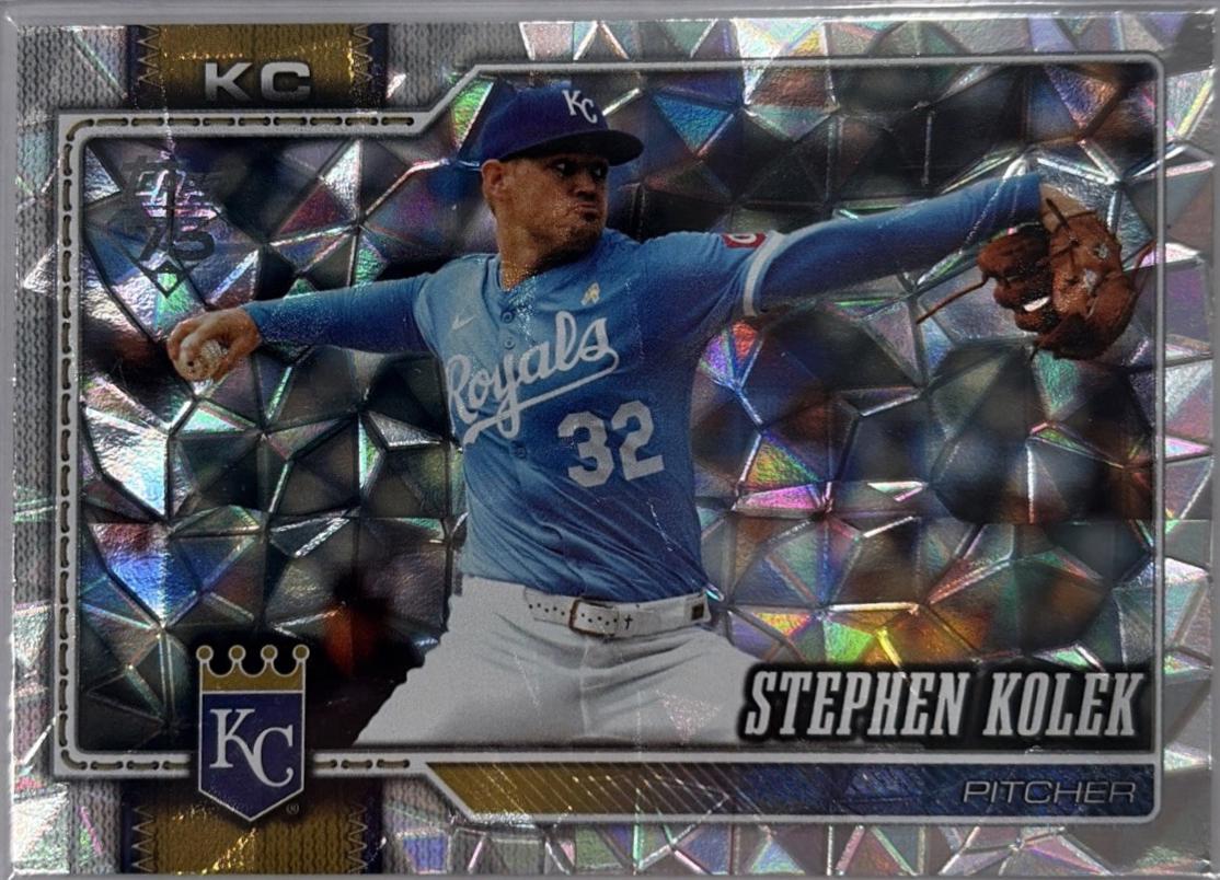 Stephen Kolek [Silver Crackleboard Foil Board] #48