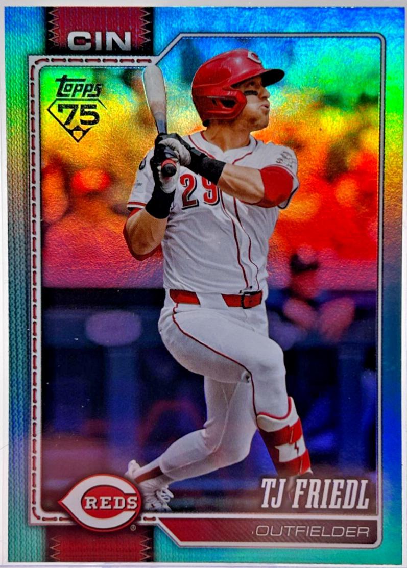 TJ Friedl [Aqua Rainbow] #338