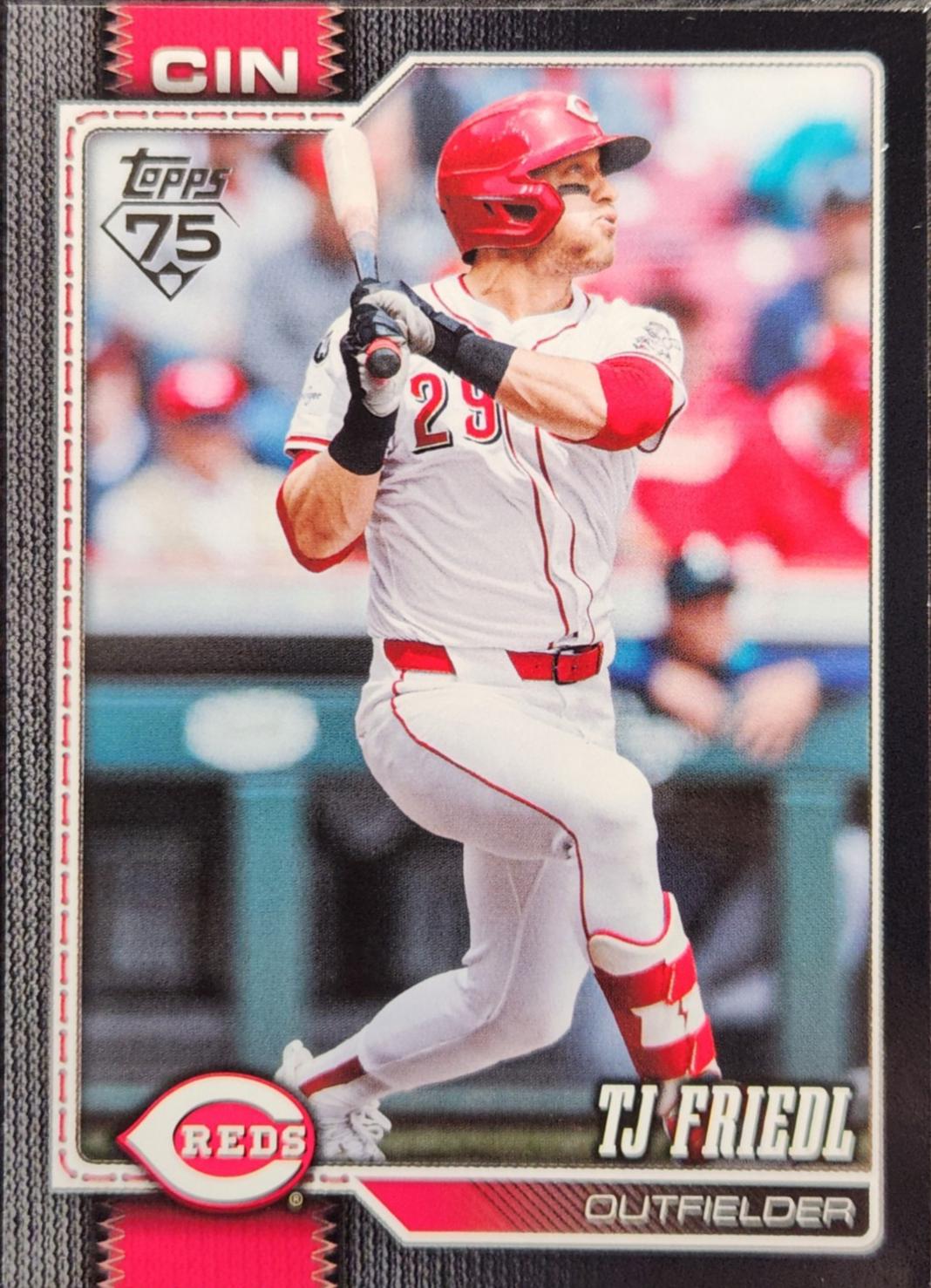 TJ Friedl [Black Border] #338