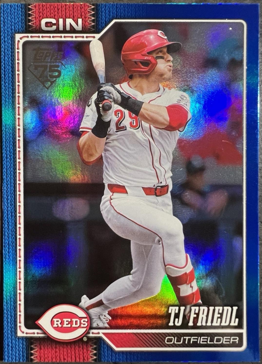 TJ Friedl [Blue Rainbow] #338