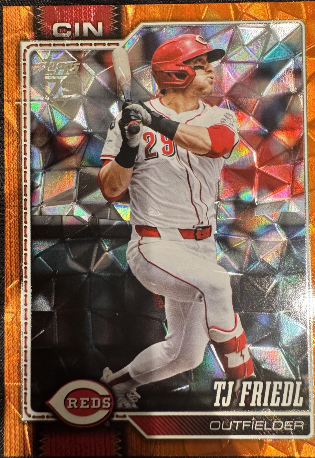 TJ Friedl [Orange Diamante] #338