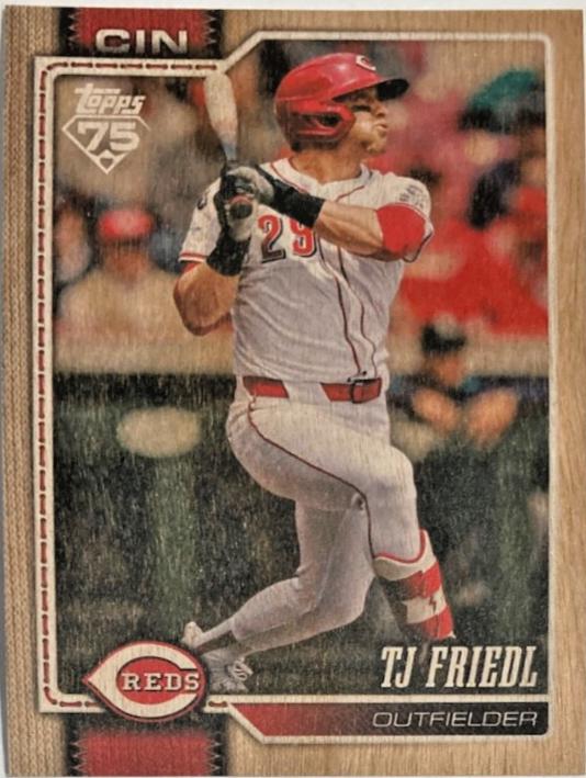 TJ Friedl [Wood] #338