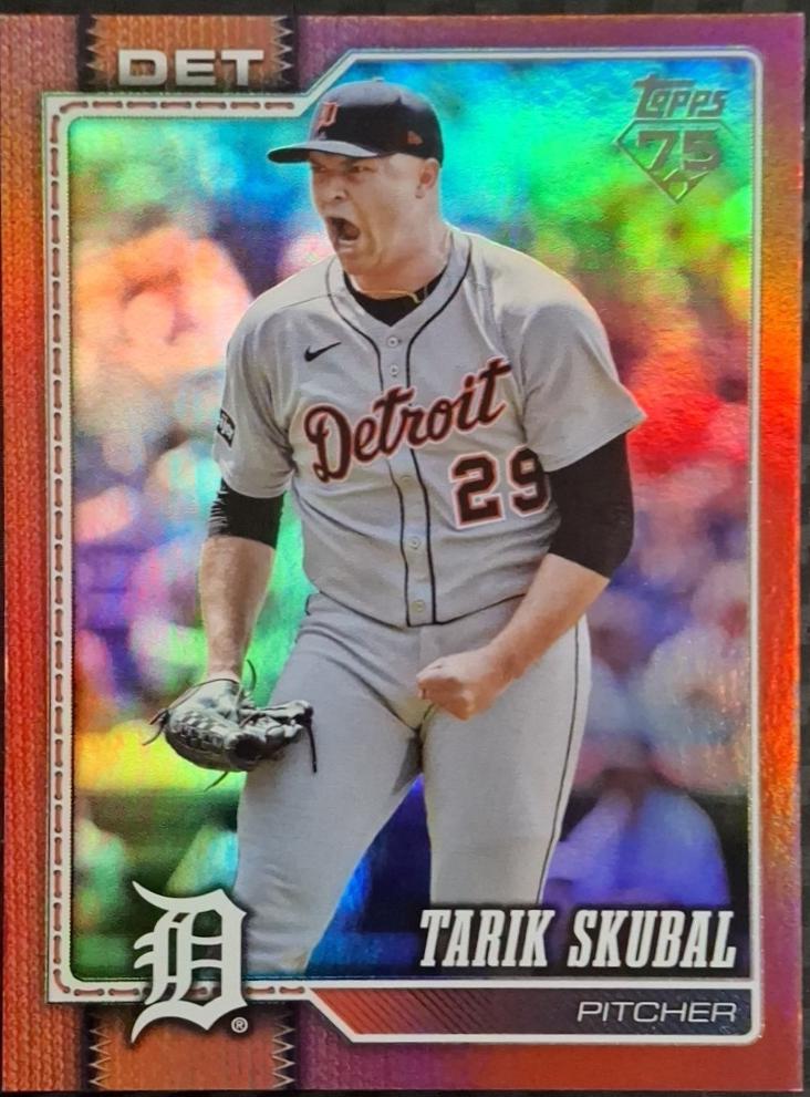 Tarik Skubal [Red Sandglitter] #300