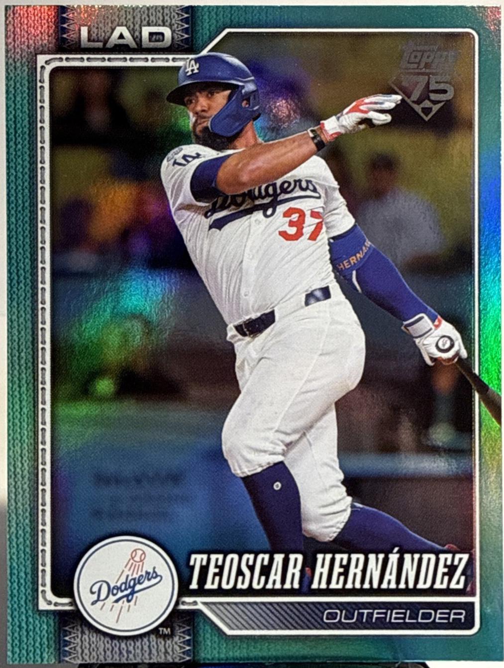Teoscar Hernandez [Aqua Rainbow] #251