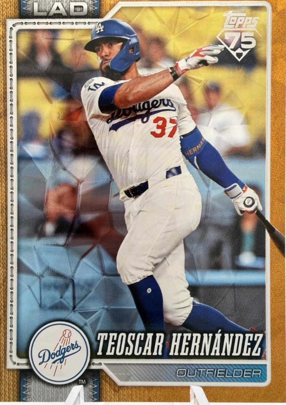 Teoscar Hernandez [Gold Diamante] #251