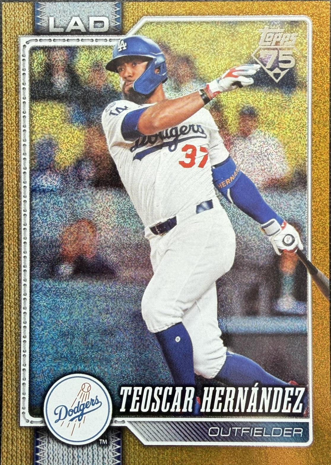 Teoscar Hernandez [Gold Sandglitter] #251