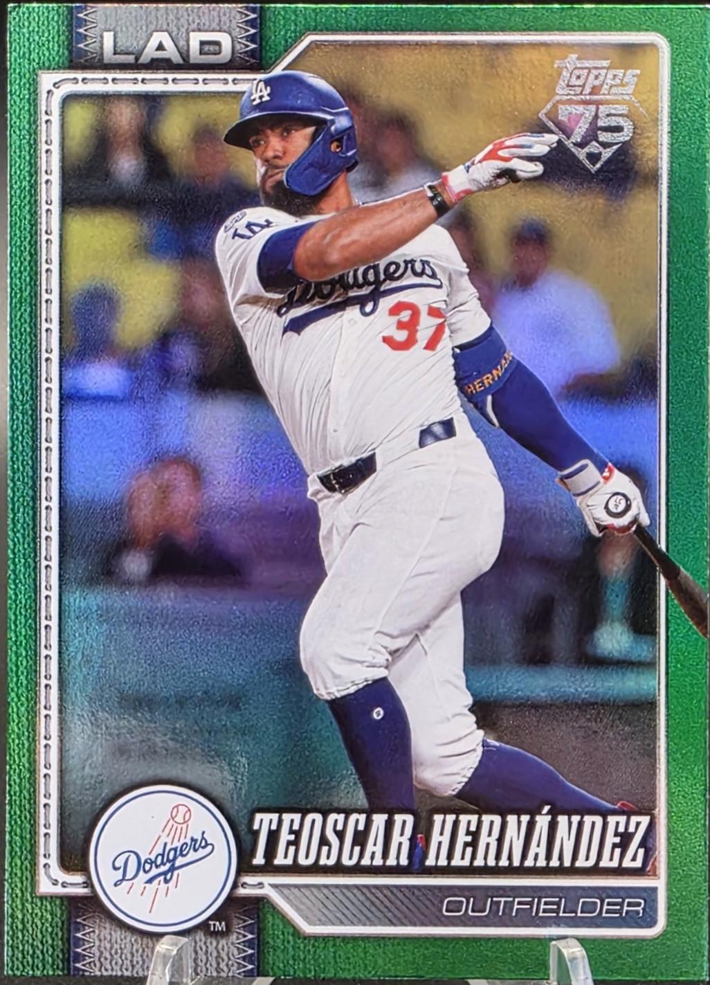 Teoscar Hernandez [Green Rainbow] #251