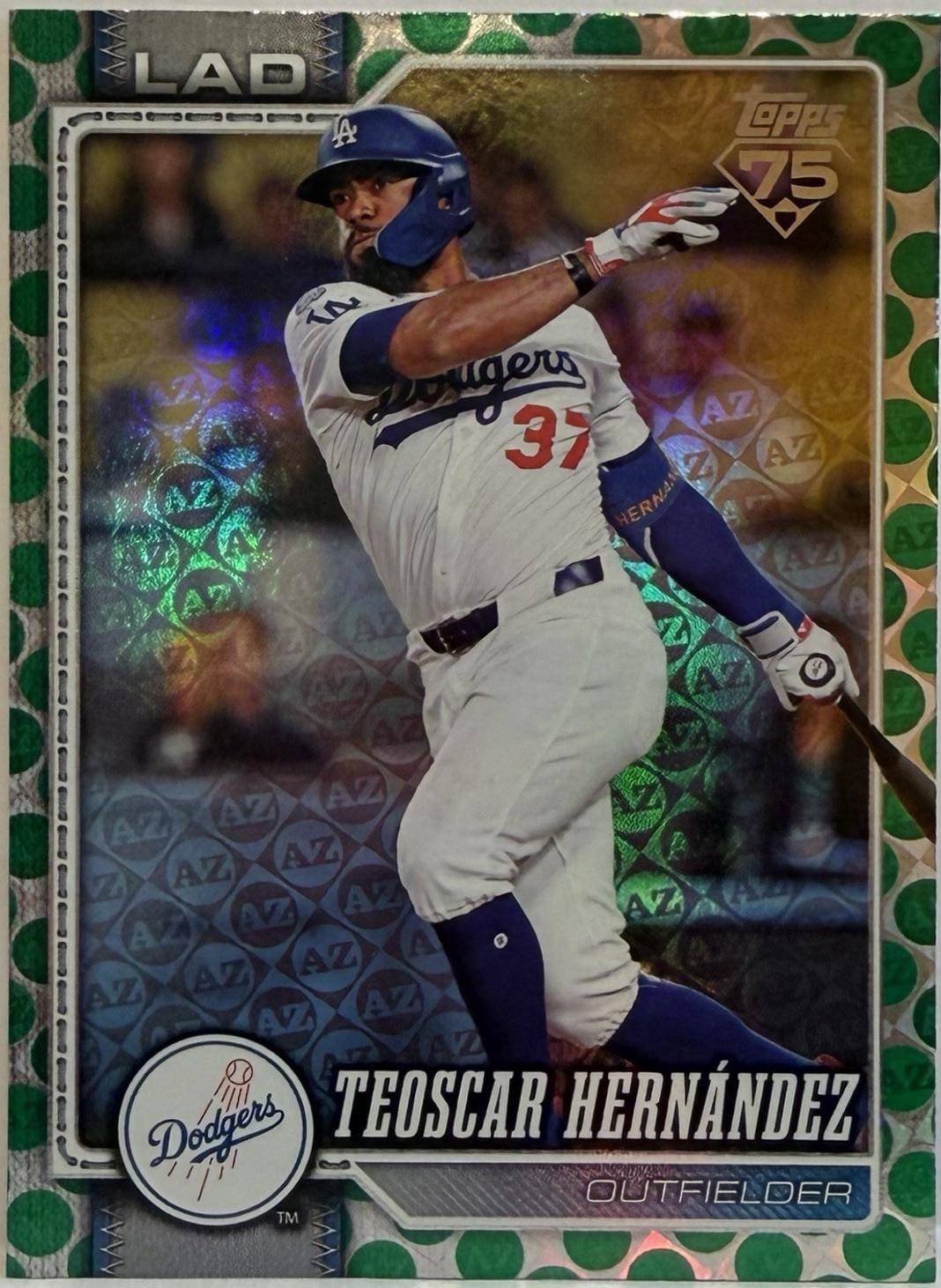 Teoscar Hernandez [Green Spring Training] #251