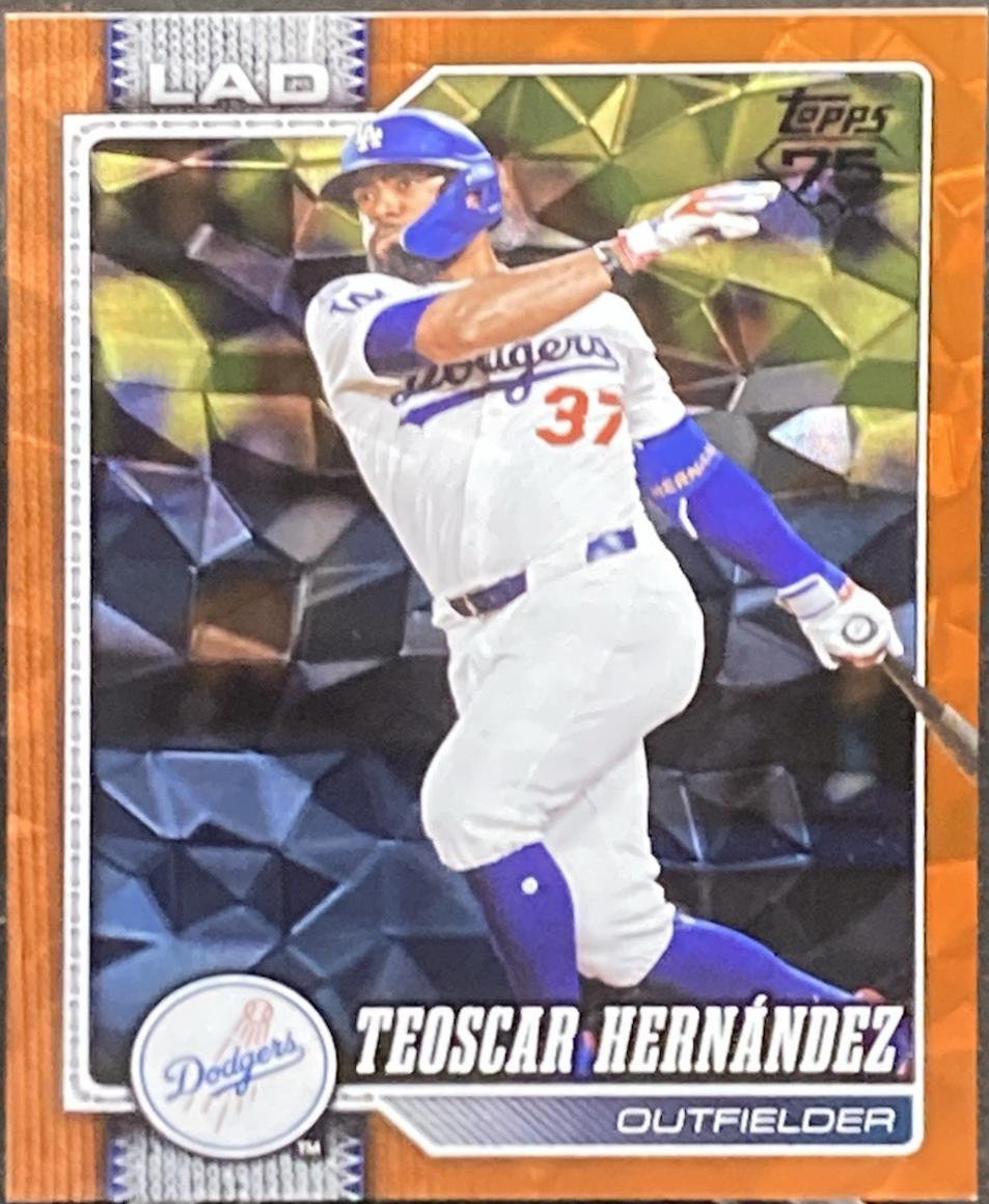 Teoscar Hernandez [Orange Diamante] #251