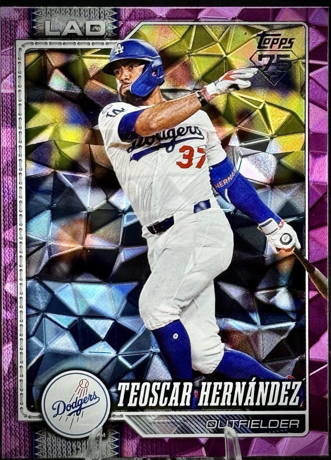 Teoscar Hernandez [Pink Diamante] #251