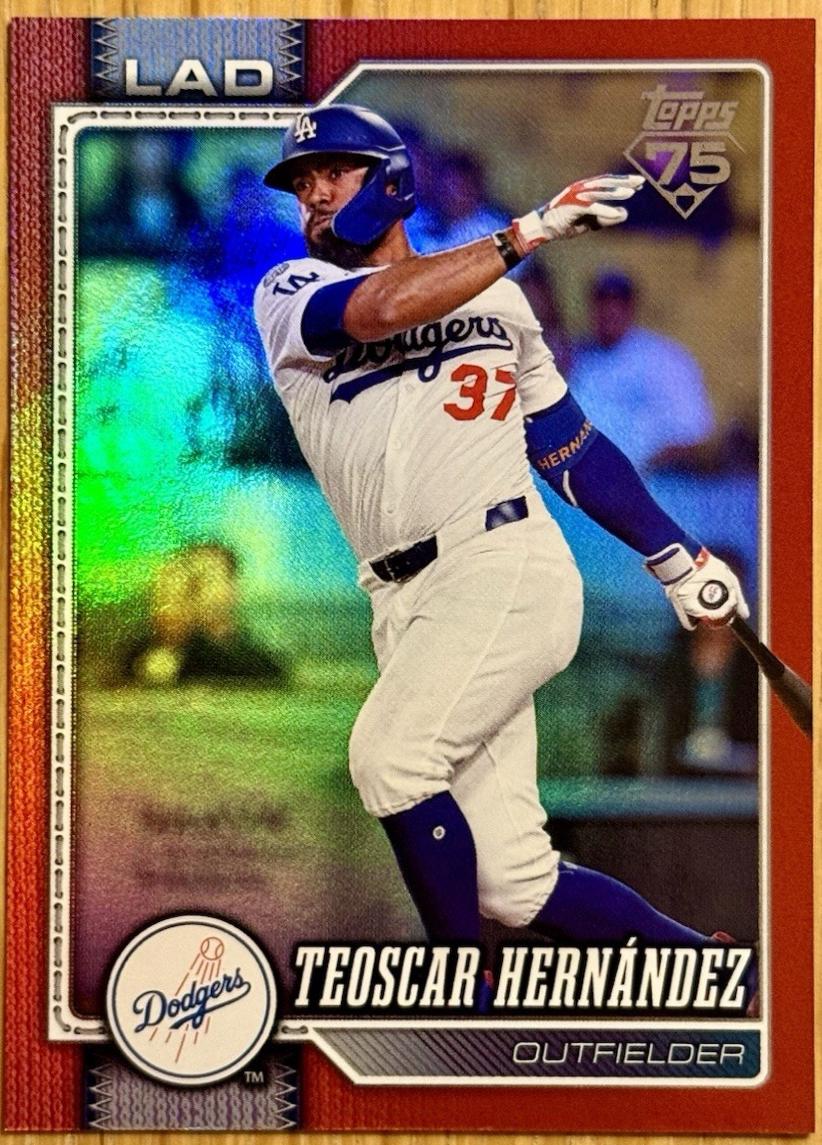 Teoscar Hernandez [Red Rainbow] #251