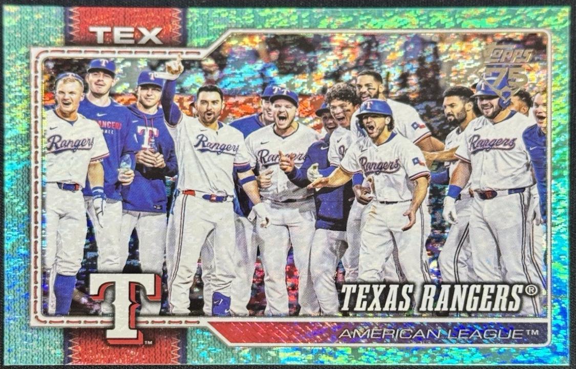 Texas Rangers [Aqua Rainbow] #258