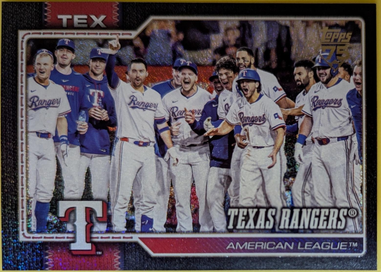 Texas Rangers [Black Rainbow] #258
