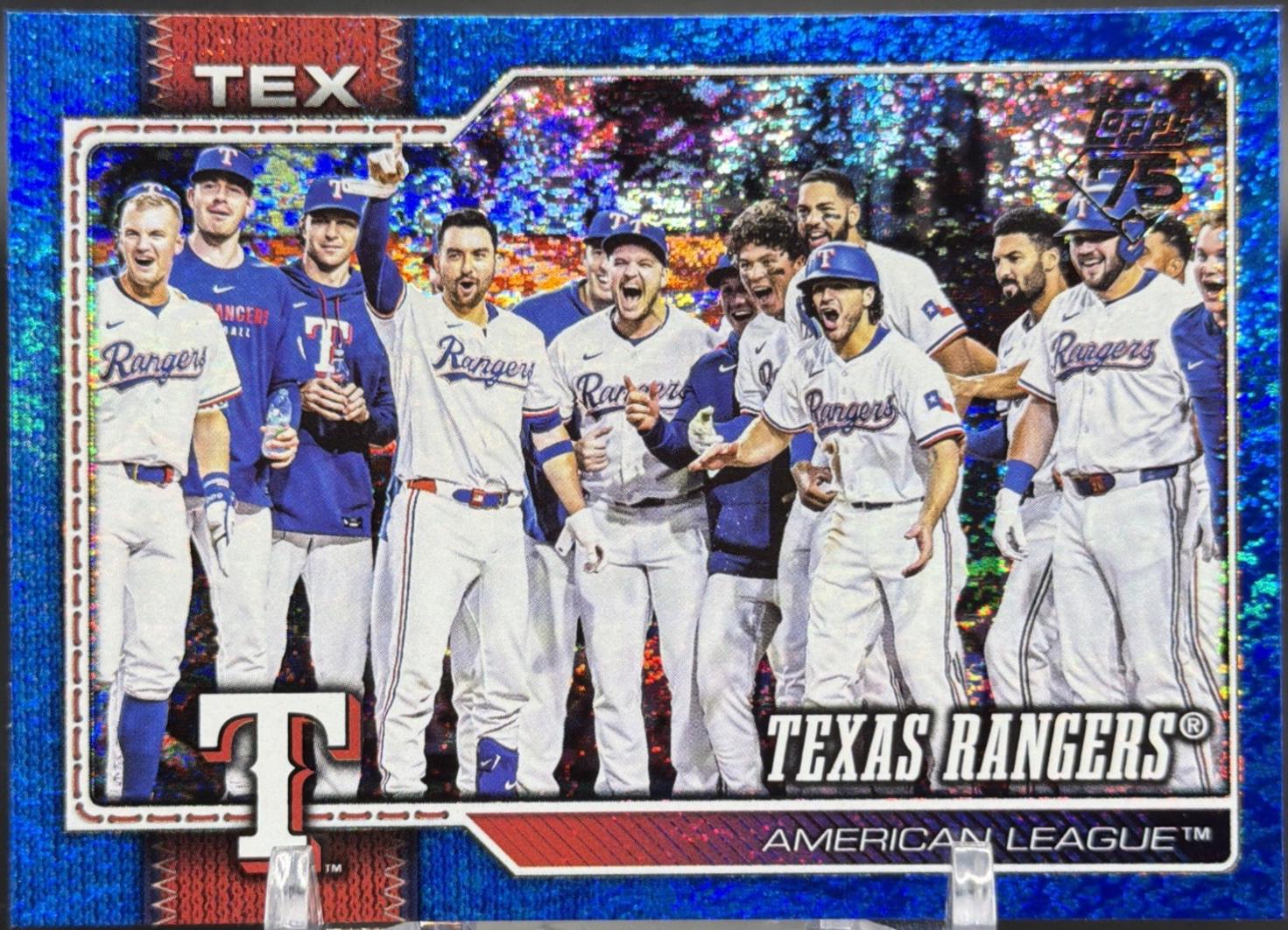 Texas Rangers [Blue Holo] #258