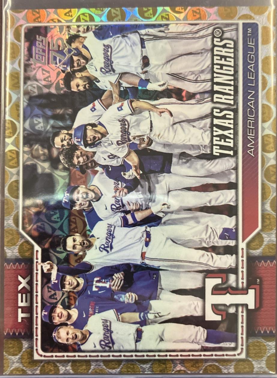Texas Rangers [Gold Spring Training] #258