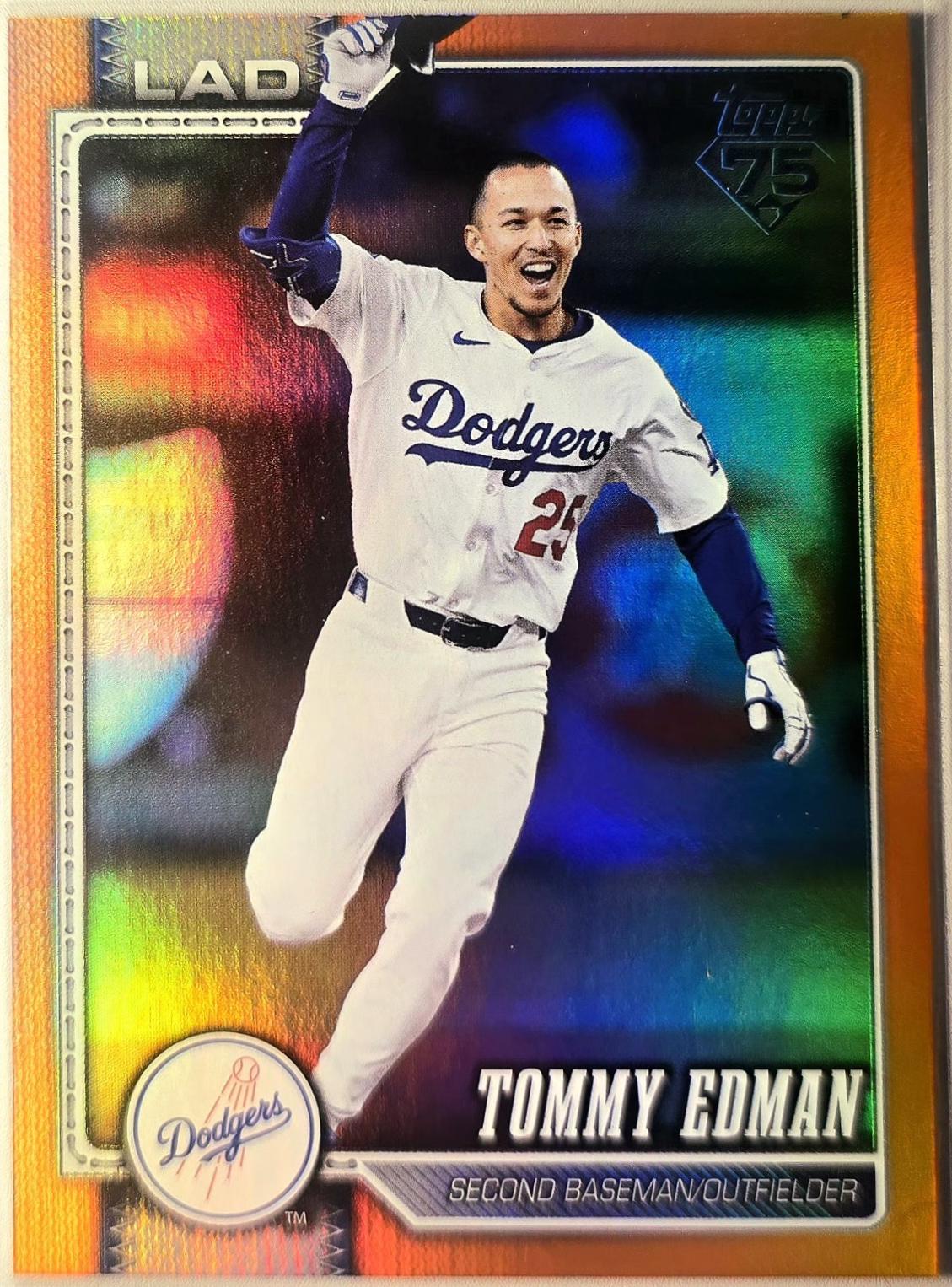 Tommy Edman [Orange Sandglitter] #222