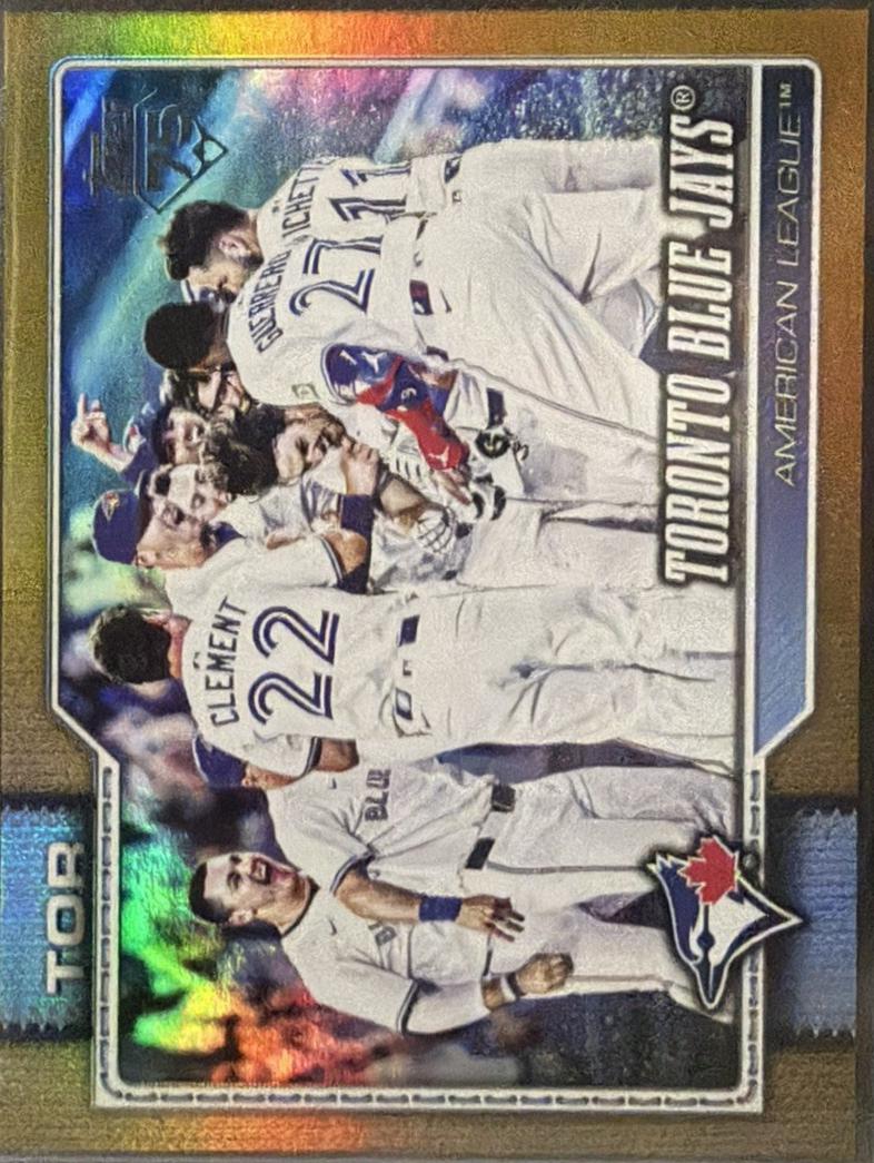 Toronto Blue Jays [Gold Sandglitter] #113