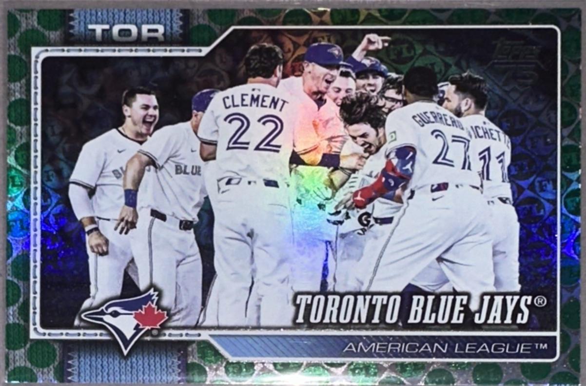 Toronto Blue Jays [Green Rainbow] #113