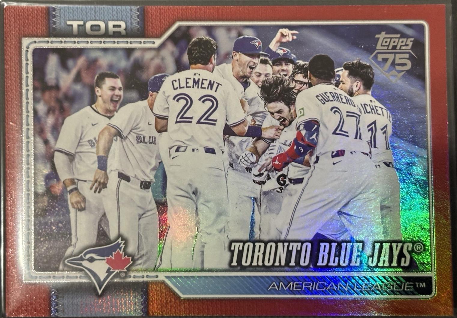 Toronto Blue Jays [Red Rainbow] #113