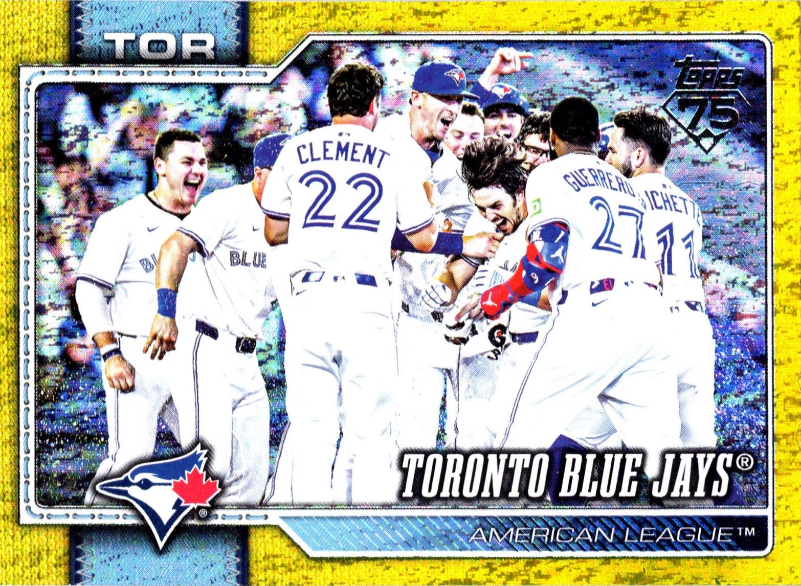 Toronto Blue Jays [Yellow Holo] #113