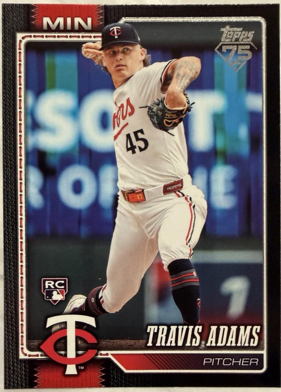 Travis Adams [Black Border] #149