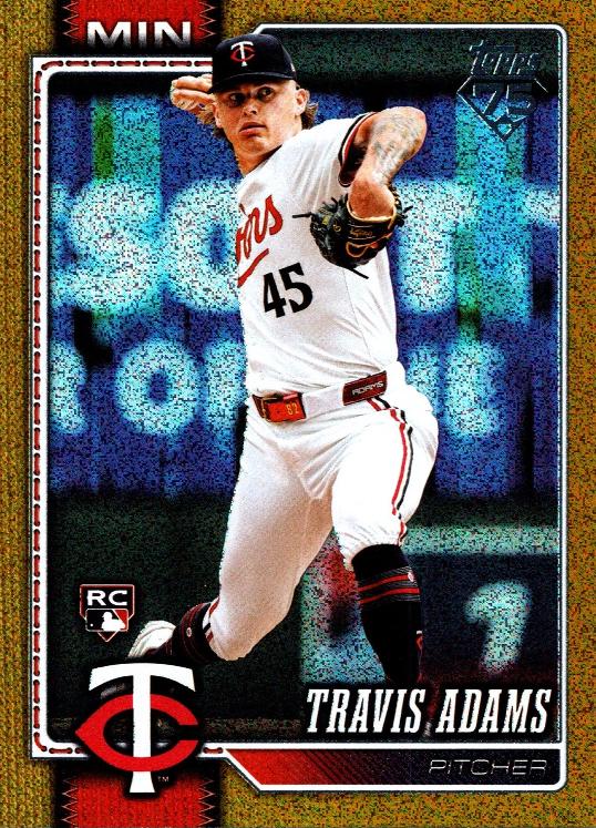 Travis Adams [Gold Sandglitter] #149