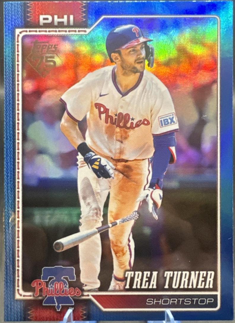 Trea Turner [Blue Rainbow] #322